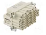 HARTING Han 75DDD F-c Plantilla de contacto Hembra Han® DDD