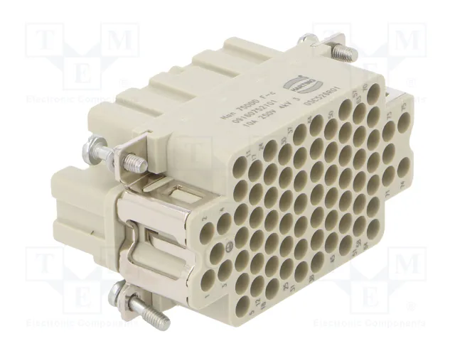 HARTING Han 75DDD F-c Plantilla de contacto Hembra Han® DDD HARTING Han 75DDD F-c Plantilla de contacto Hembra Han® DDD