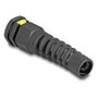 DeLOCK 60625 Prensacables M16 con ventilación y alivio de tensión IP68 negro, 2 unidades