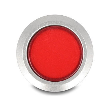 DeLOCK 22047 Pulsador Plástico 22mm IP60 Rojo Negro Azul Plata 230V 3A