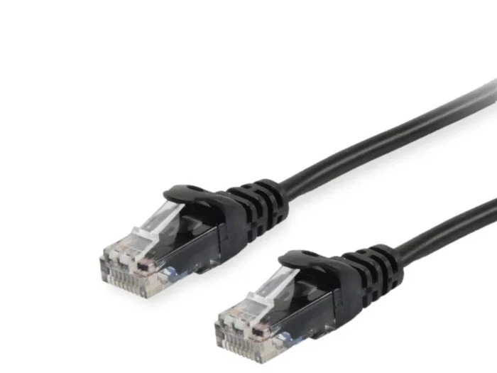 Equip Cable de red Cat6a U/UTP 5m Negro Equip Cable de red Cat6a U/UTP 5m Negro