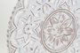 DKD Home Decor Decoración MDF Mandala Blanco 41x8x49