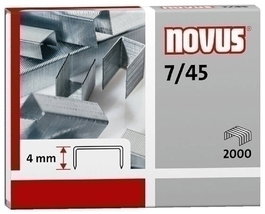 Novus Grapas 7/45 Galvanizadas Caja de 2000