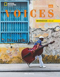 NATIONAL GEOGRAPHIC LEARNING Voices BRE Pre-intermediate Workbook with Answer Key