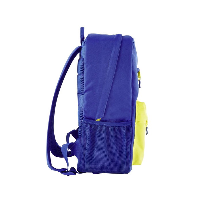 HP Mochila Campus 7J596AA Azul y Lima para Portátiles de hasta 15.6 pulgadas