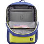 HP Mochila Campus 7J596AA Azul y Lima para Portátiles de hasta 15.6 pulgadas