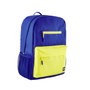 HP Mochila Campus 7J596AA Azul y Lima para Portátiles de hasta 15.6 pulgadas