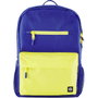 HP Mochila Campus 7J596AA Azul y Lima para Portátiles de hasta 15.6 pulgadas