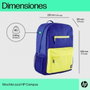 HP Mochila Campus 7J596AA Azul y Lima para Portátiles de hasta 15.6 pulgadas