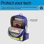 HP Mochila Campus 7J596AA Azul y Lima para Portátiles de hasta 15.6 pulgadas