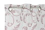 Cortina Alpino DKD Home Decor Barroco Rojo Blanco 270 x 140 cm (2 Unidades)
