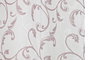 Cortina Alpino DKD Home Decor Barroco Rojo Blanco 270 x 140 cm (2 Unidades)