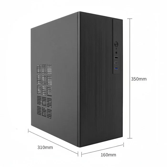 Coolbox M460 Micro ATX con Fuente de Alimentación 500W y USB-C Coolbox M460 Micro ATX con Fuente de Alimentación 500W y USB-C