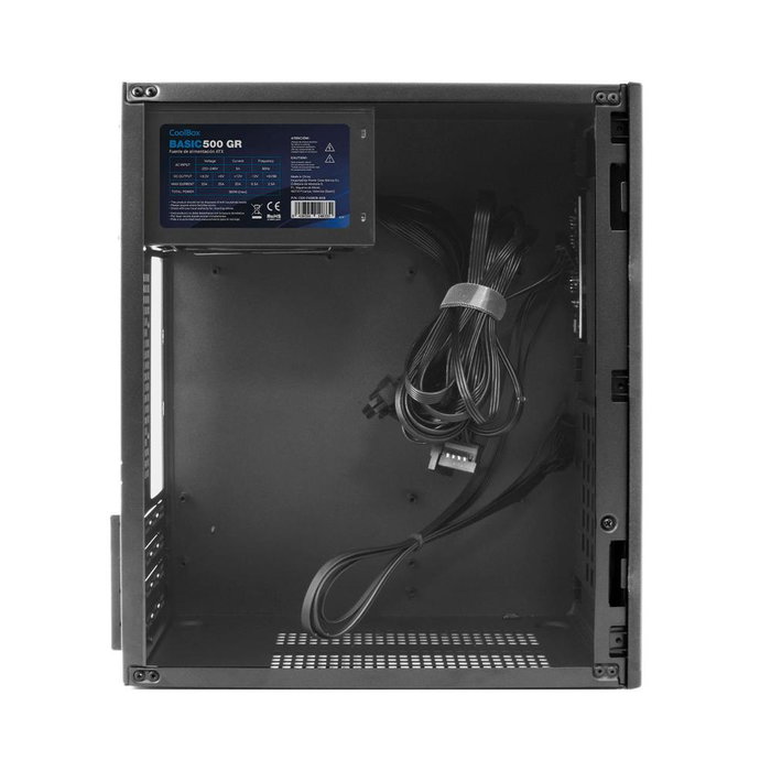 Coolbox M460 Micro ATX con Fuente de Alimentación 500W y USB-C