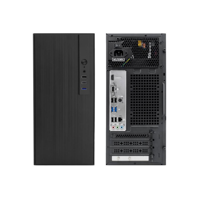 Coolbox M460 Micro ATX con Fuente de Alimentación 500W y USB-C