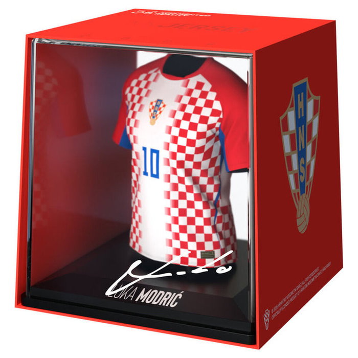 FANCOLLEX Figura Mini Camiseta Luka Modric World Cup Croatia FANCOLLEX Figura Mini Camiseta Luka Modric World Cup Croatia