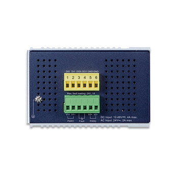 PLANET IGS-6325-8T4X Switch Industrial L3 Gestionado con 8 Puertos Gigabit Ethernet + 4 Puertos SFP+ 10G, Montaje en Pared o Rail DIN