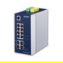 PLANET IGS-6325-8T4X Switch Industrial L3 Gestionado con 8 Puertos Gigabit Ethernet + 4 Puertos SFP+ 10G, Montaje en Pared o Rail DIN