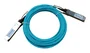 HPE Networking X2A0 Cable de Fibra Óptica Activo 100G QSFP28, 30 m, Conectores Macho, Verde, Compatible con InfiniBand