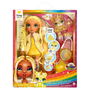 Rainbow High Muñeca de Alta Moda Arcoíris con Kit de Limo y Mascota LIT0035051120186 - Muñeca con Purpurina de 28 cm con Kit de Limo y Mascota