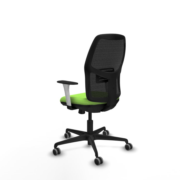 PIQUERAS Y CRESPO Silla Alfera Pistacho con brazos ByN y mecanismo Sincro/Traslack PIQUERAS Y CRESPO Silla Alfera Pistacho con brazos ByN y mecanismo Sincro/Traslack