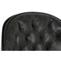 DKD Home Decor Silla con Ruedas Ajustable Negra y Gris Oscuro