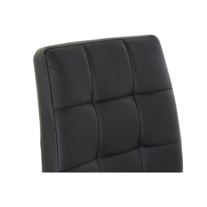 DKD Home Decor Silla con Ruedas Ajustable Negra y Gris Oscuro DKD Home Decor Silla con Ruedas Ajustable Negra y Gris Oscuro