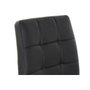 DKD Home Decor Silla con Ruedas Ajustable Negra y Gris Oscuro