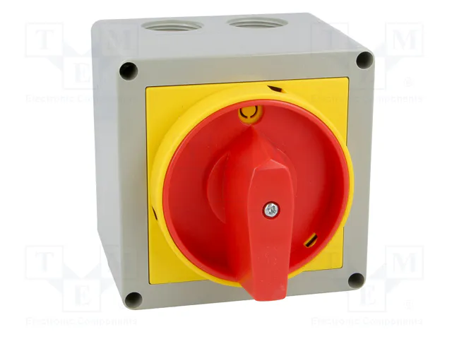 LOVATO ELECTRIC Interruptor de leva 32A 3 polos 0-1 LOVATO ELECTRIC Interruptor de leva 32A 3 polos 0-1