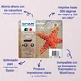 Epson Cartucho de Tinta 603 Cian Rendimiento Estándar C13T03U24020