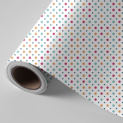 PRYSE Bobina de Papel de Regalo de Fantasía 62cm x 4kg
