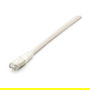 EQUIP 605610 Patchkabel Cat6A S/FTP 2xRJ45 1.00m Blanco LSZH