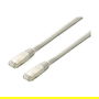 EQUIP 605610 Patchkabel Cat6A S/FTP 2xRJ45 1.00m Blanco LSZH