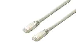 Equip 605610 Cable de Red RJ-45 Cat6a S/FTP Blindado, 1 Metro, Blanco, Conectores Macho Rectos, 10GbE, PoE++