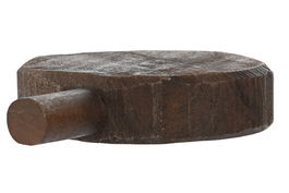 DKD Home Decor Sai art 24b Tabla Cortar Colonial Acacia Negro Marron Set de 3 Piezas 25 x 4 x 30 cm