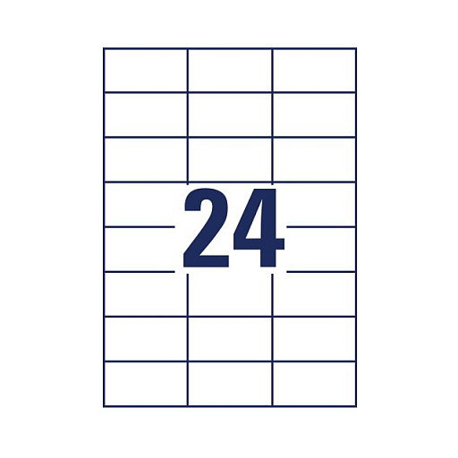 AVERY Zweckform Etiquetas 6605 blanco 70,0 x 37,0 mm AVERY Zweckform Etiquetas 6605 blanco 70,0 x 37,0 mm