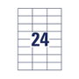 AVERY Zweckform Etiquetas 6605 blanco 70,0 x 37,0 mm