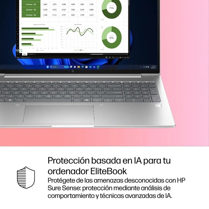 HP EliteBook 6 G1i Intel Core Ultra 5 225U 16 GB 512 GB SSD 16 pulg WUXGA Plata