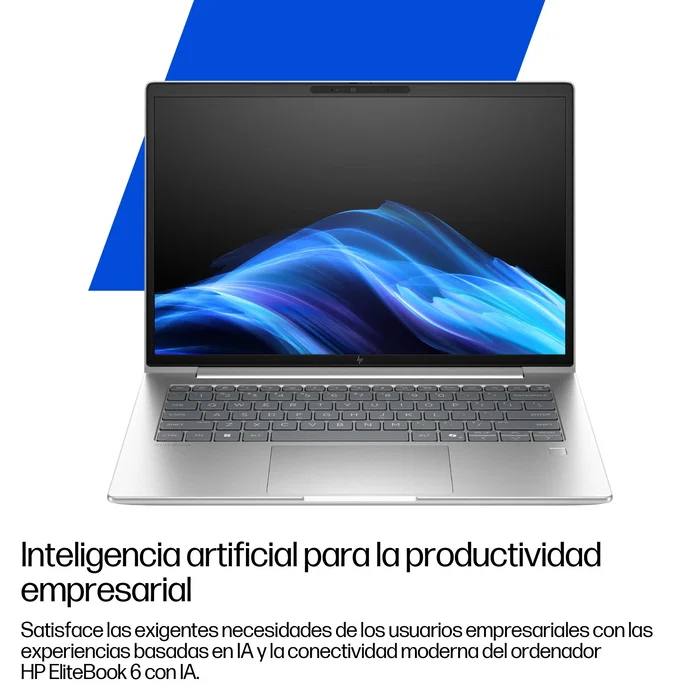 HP EliteBook 6 G1i Intel Core Ultra 5 225U 16 GB 512 GB SSD 16 pulg WUXGA Plata