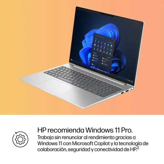 HP EliteBook 6 G1i Intel Core Ultra 5 225U 16 GB 512 GB SSD 16 pulg WUXGA Plata