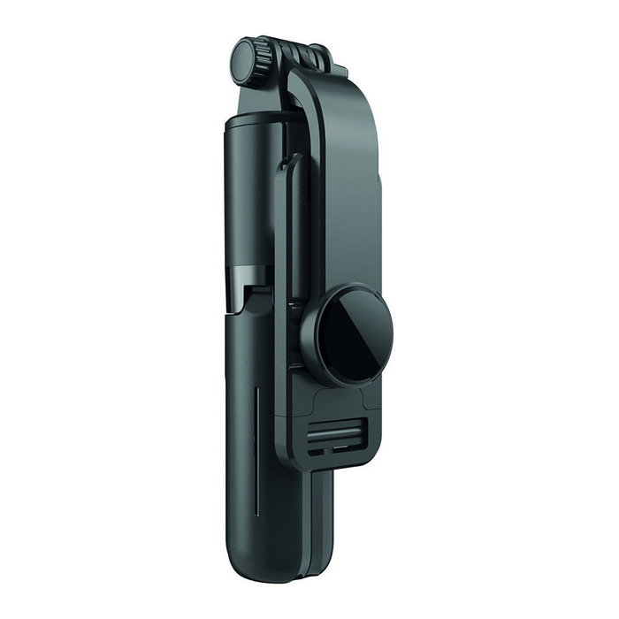 4smarts Handy Stativ mit Wireless-Fernauslöser 541636 - Trípode para Smartphone Telescópico 73 cm, Negro, 360 grados, con Mando Bluetooth a 10 m