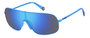 Polaroid PLD-6222-S-MVU Gafas de sol unisex con cristal azul