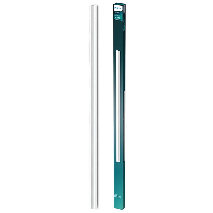 Philips Riel de Extensión Easylink 1 m Blanco, Sistema de Carril en H 3 Cables, Máx 1800W, 100x3.3x1.7 cm, Aluminio, Incluye Elementos de Fijación