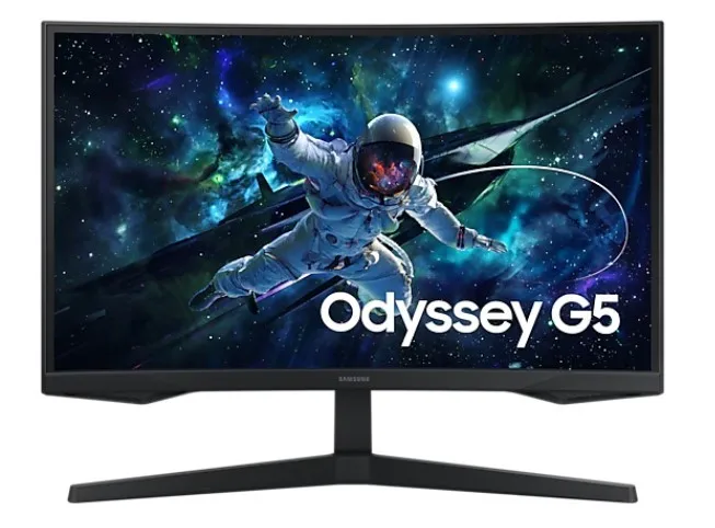 Samsung Odyssey G5 LS27CG554EUXEN Monitor 27" Curvo VA QHD 165Hz 1ms FreeSync Premium Samsung Odyssey G5 LS27CG554EUXEN Monitor 27" Curvo VA QHD 165Hz 1ms FreeSync Premium