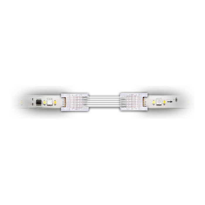 Aqara LED Strip T1 Extension de 1 metro, Tira LED Universal para Interior y Exterior, Blanco, IP44, RGB Multicolor, Regulable, con Adaptador AC