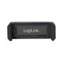 LogiLink Conjunto de cargador USB para coche con 2 puertos y soporte