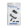 LogiLink Conjunto de cargador USB para coche con 2 puertos y soporte