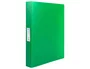 Liderpapel Carpeta de 4 anillas 25 mm Verde manzana