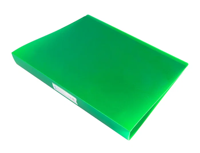 Liderpapel Carpeta de 4 anillas 25 mm Verde manzana