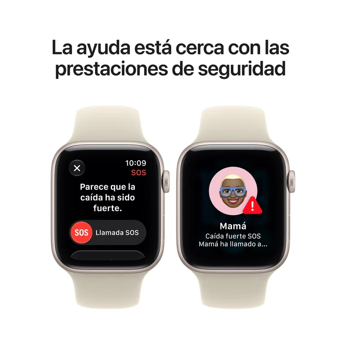 Apple Watch SE 3 GPS + Cellular 44mm Medianoche con Correa Deportiva Azul Marino S/M